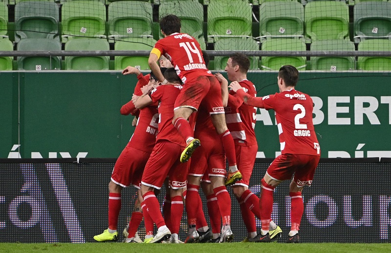 A DVTK megszakította a Fradi nagy sorozatát