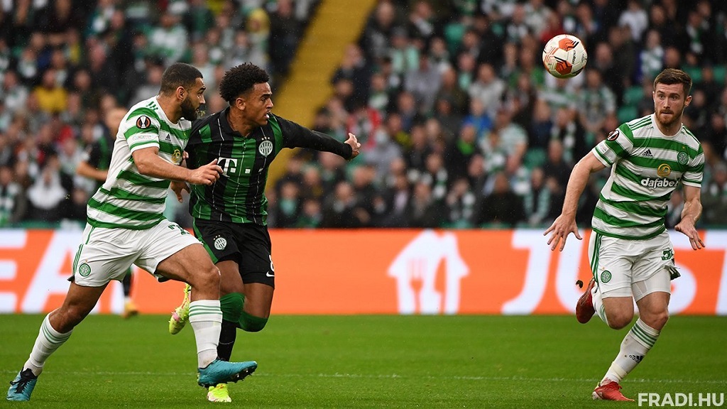 Európa-liga: távolodóban a továbbjutás, a Celtic megérdemelten verte a Fradit