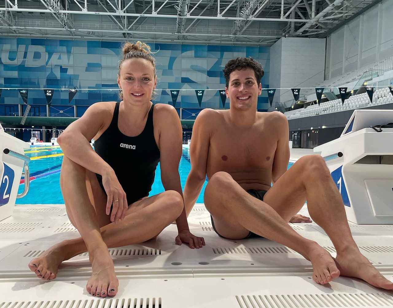 Hosszú Katinka csapatával készül Gyurta Gergely