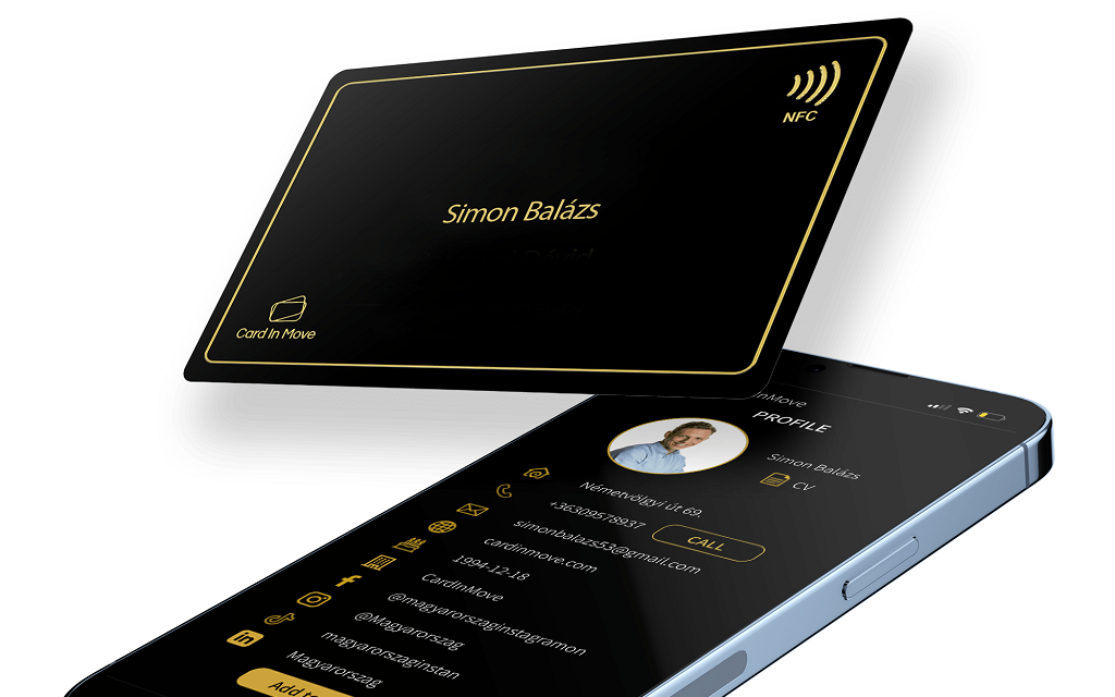 A papíralapú névjegykártya már a múlté, az okostelefonokról megosztható adattáré a jövő