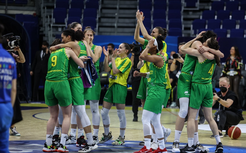 Történelmi kosársiker! Megnyerte az Euroligát a Sopron!