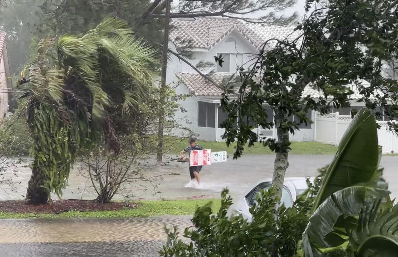 Vujity Tvrtko fedezékbe menekült a Ian hurrikán elől