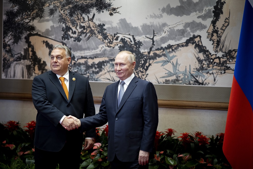 Hát megtörtént… Orbán Viktor az orosz elnökkel tárgyalt