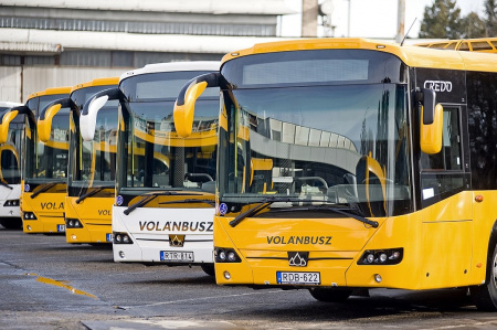  Kétnapos sztrájkot lengettek be a Volán buszsofőrei