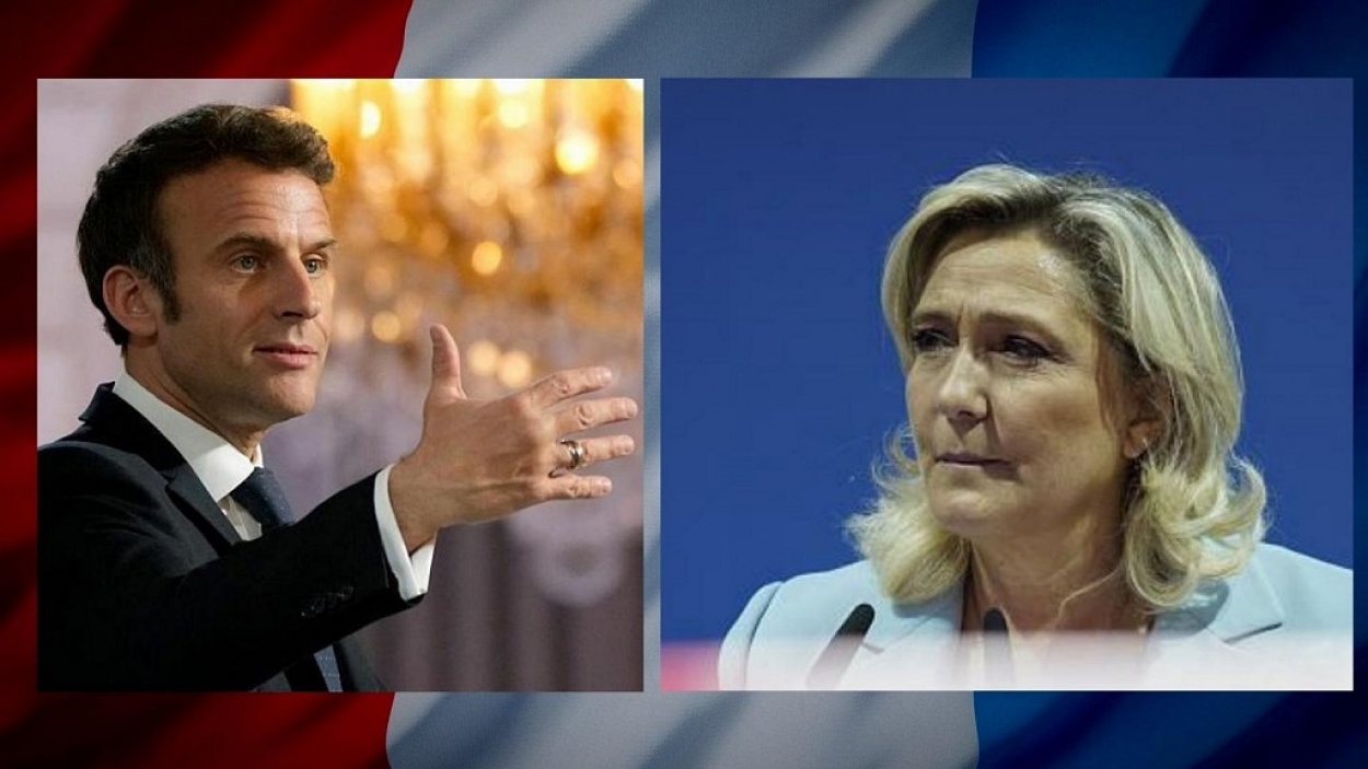 Kemény ütközet várható Macron és Le Pen között