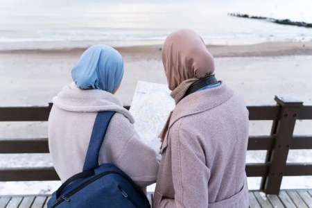  Megnyílt Európa első muszlim strandja csak nőknek