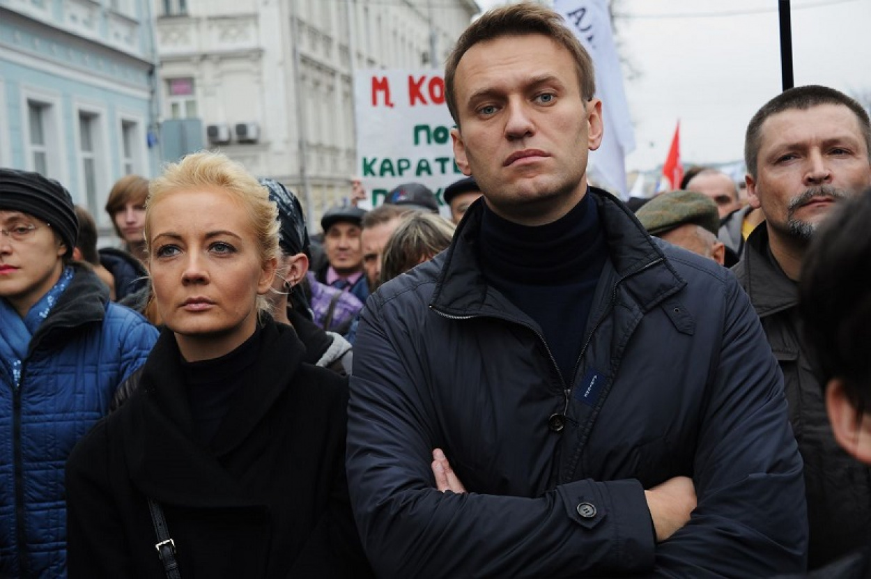 Őrizetbe vették Navalnij feleségét!