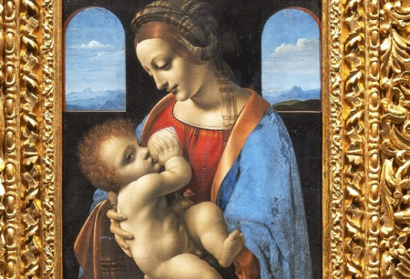  Leonardo szentpétervári Madonnái
