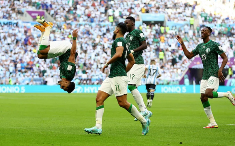 Foci-vb: a szaúdiak legyőzték a vezér nélkül harmatgyenge argentinokat