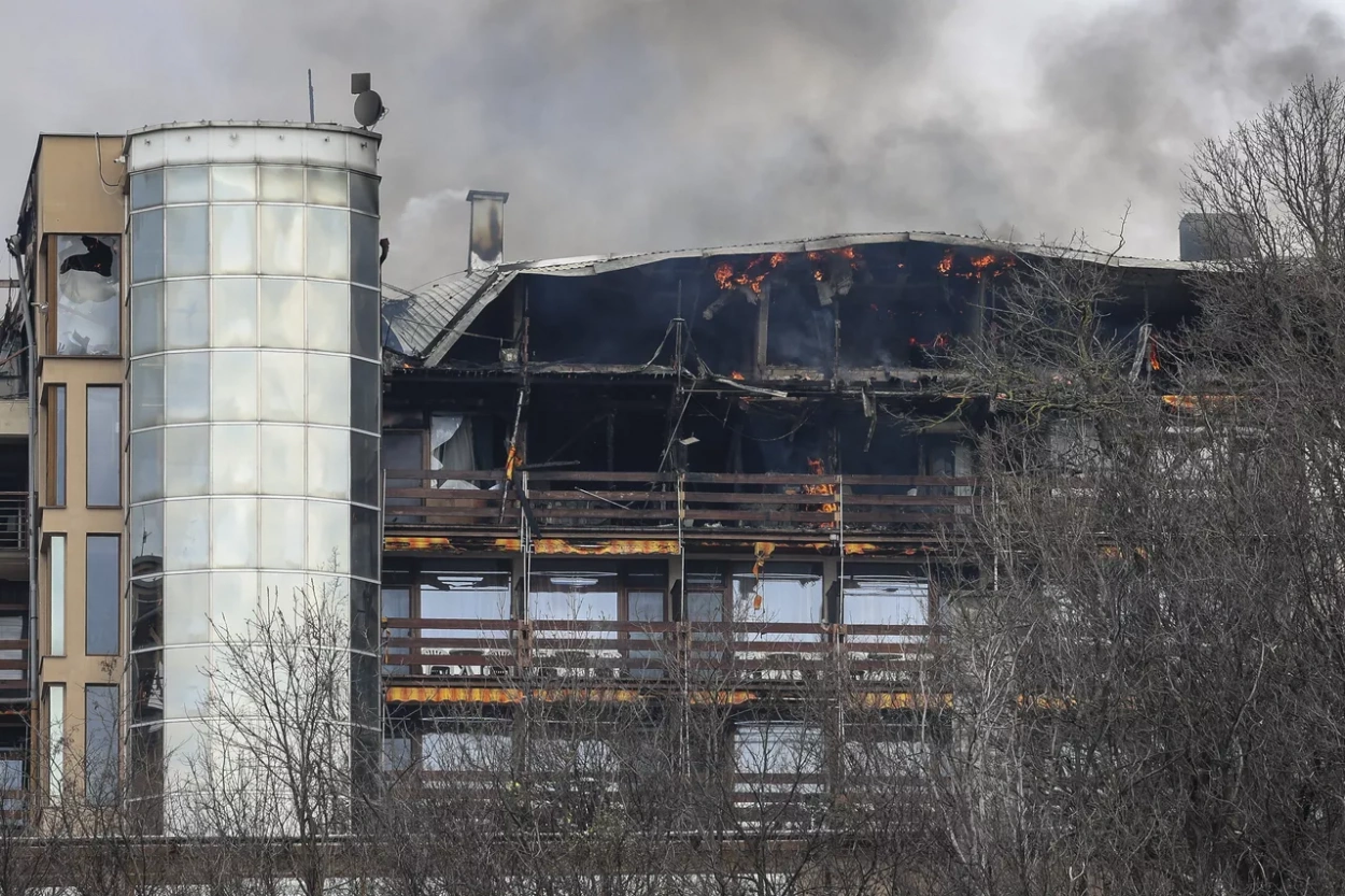 Jelentős kárt okozott a visegrádi Hotel Silvanusban keletkezett tűz