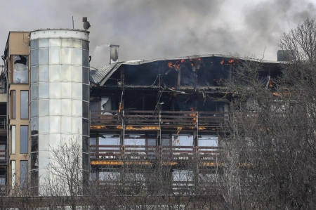  Jelentős kárt okozott a visegrádi Hotel Silvanusban keletkezett tűz