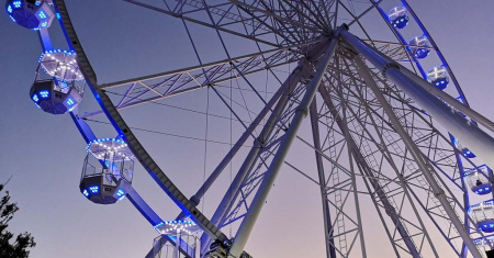  Tragédia a Sound-on! Kimászott a kabinjából és kizuhant az óriáskerékből egy férfi