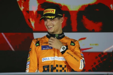  Lando Norris dominált a Szingapúri Nagydíjon