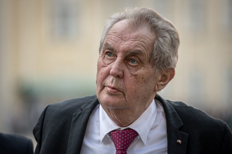 Májzsugorodása van a cseh elnöknek