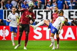 A francia válogatott kiszenvedte a továbbjutást Belgium ellen
