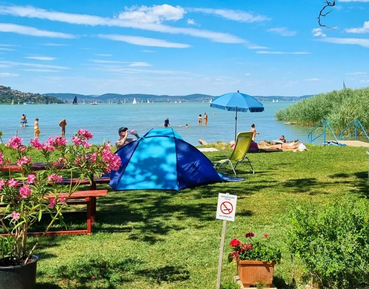 Tovább apad a Balaton, III. fokú a hőségriasztás a teljes országra