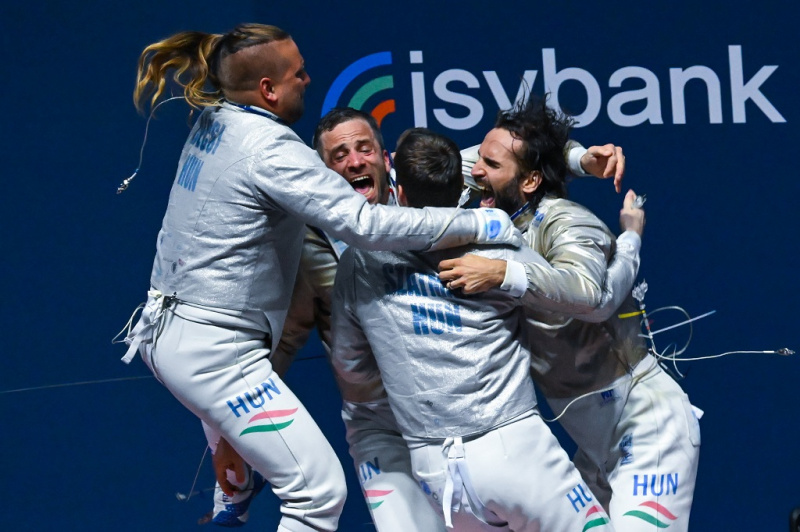 Vívó-vb: világbajnok a férfi kardcsapat!