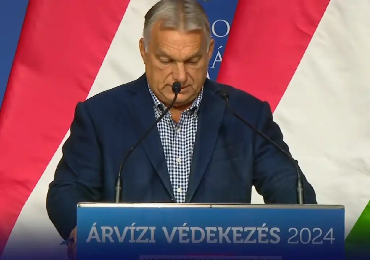 Tájékoztatót tartott Orbán Viktor az árvízi helyzetről