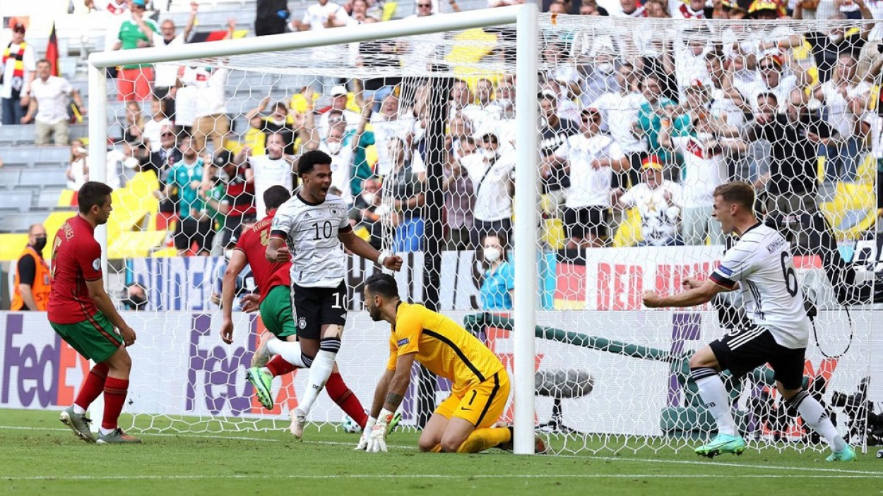 Foci Eb: négy portugál gól, mégis 4-2-es német siker