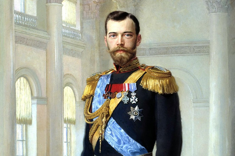 Cári emlékvonat II. Miklós emlékére