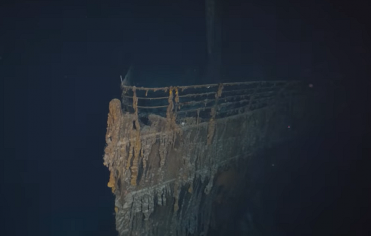 Szenzációs videó! 8k felbontású felvétel készült a Titanicról