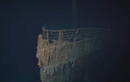  Szenzációs videó! 8k felbontású felvétel készült a Titanicról