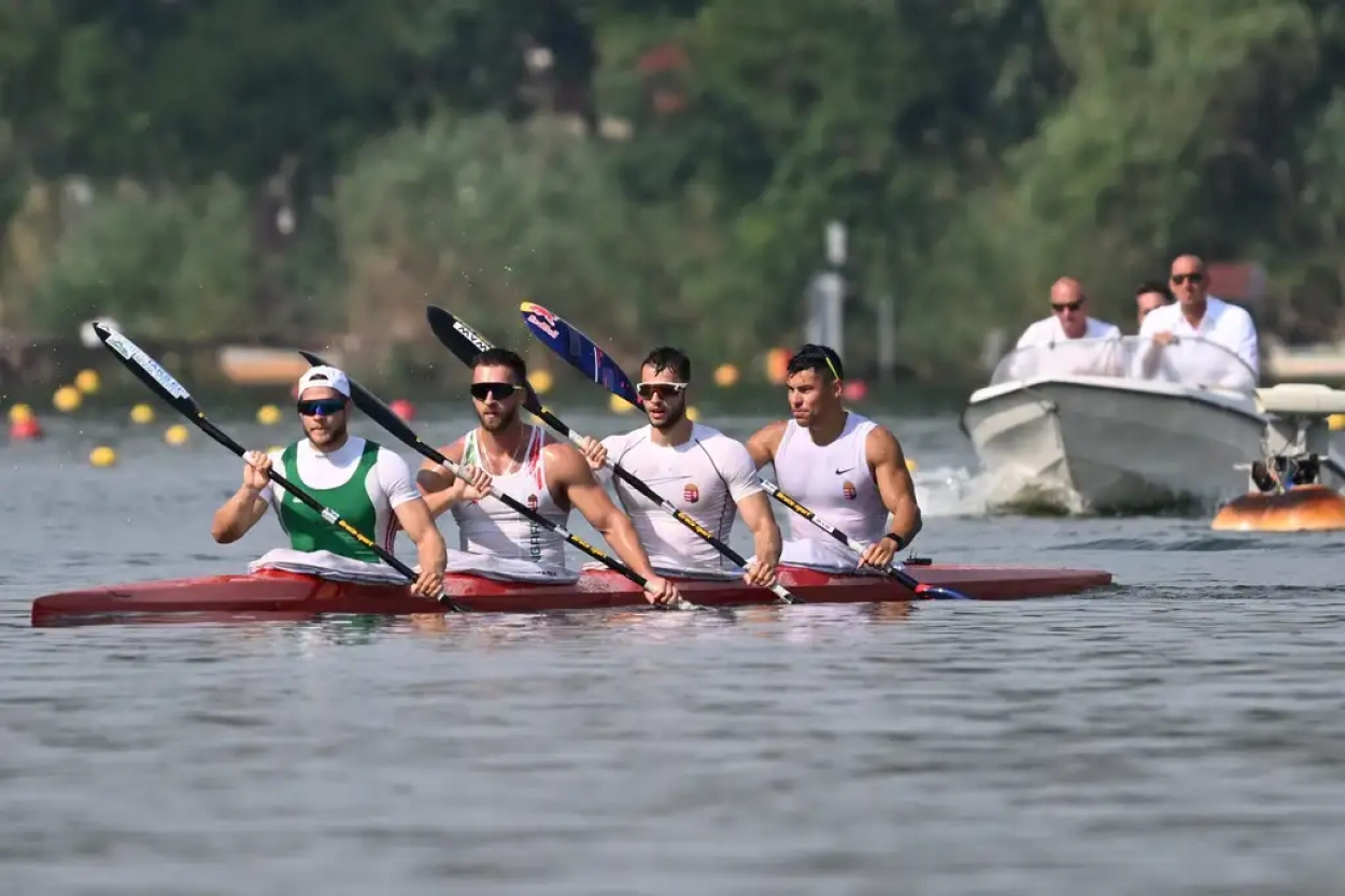 Két helyszínen készül gőzerővel az olimpiára a magyar kajak-kenu válogatott