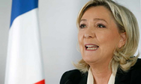  Magyar bankhitelből kampányol Marine Le Pen a francia elnöki székért