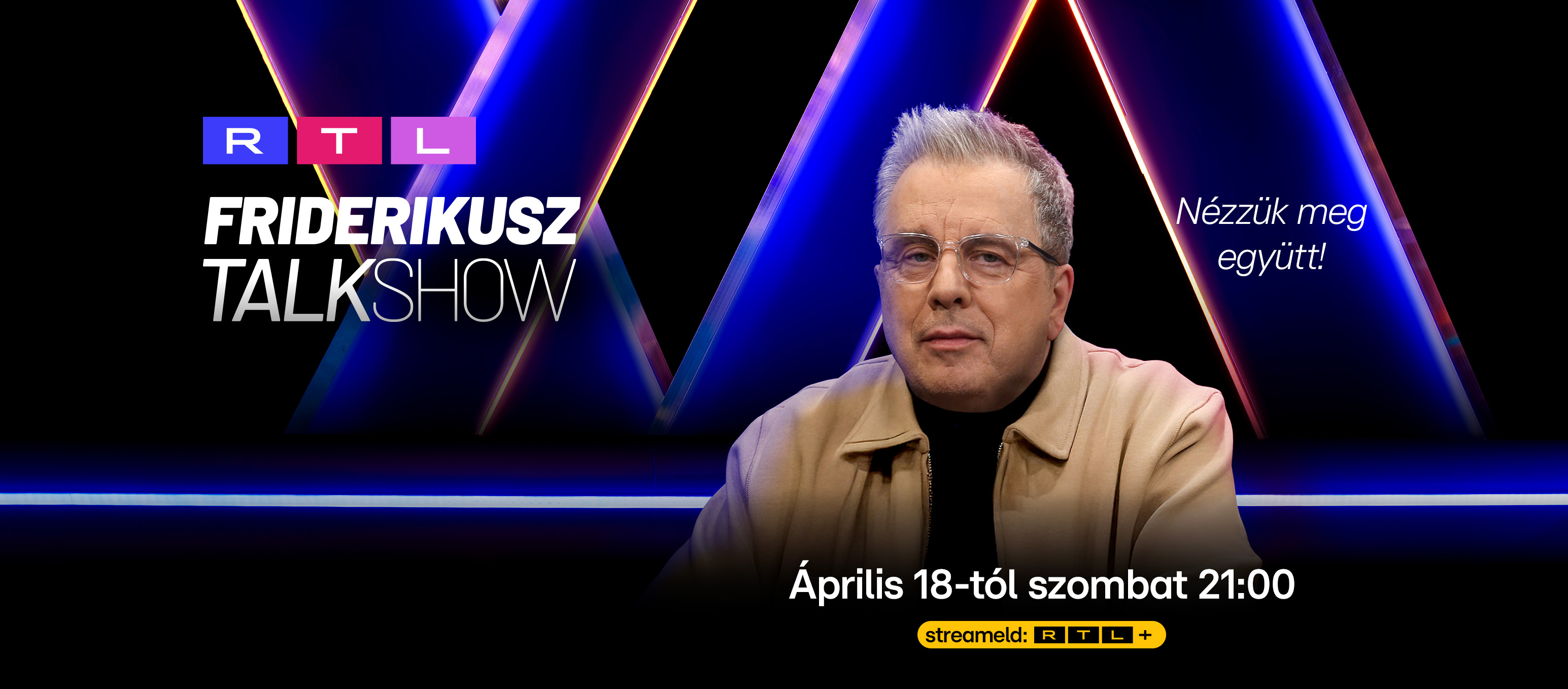 Friderikusz visszatér: Ők lesznek az RTL új talkshow-jának első vendégei