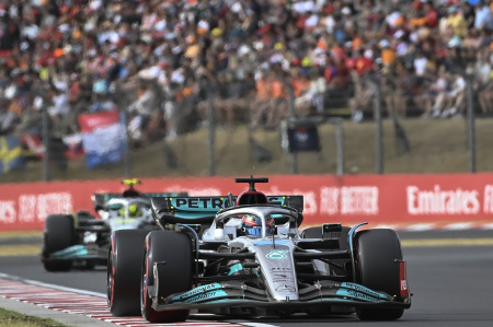  F1 Magyar Nagydíj: Mercedes-csoda az időmérőn, Russell első futamgyőzelmére készül