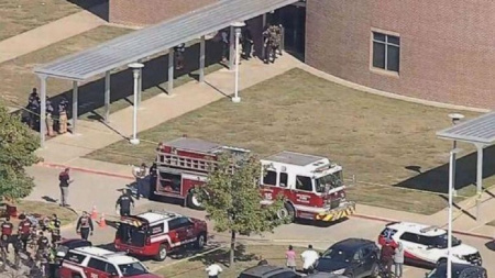 Iskolai lövöldözés Texasban, négyen megsérültek!