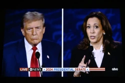 Személyes megszólalásokkal támadja egymást Kamala Harris és Donald Trump