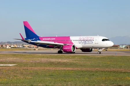  A Wizz Air megszünteti Debrecen-Róma járatát október 6-tól