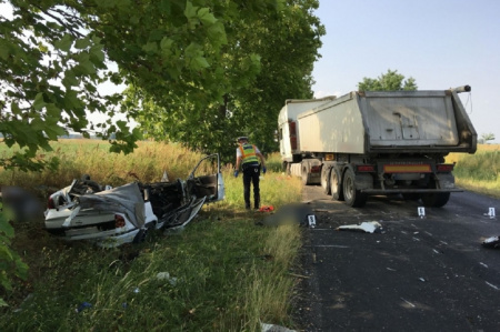  Halálos baleset és teljes útzár Nagyszállásnál