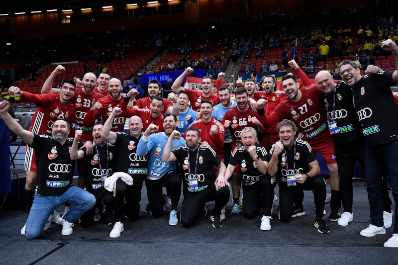 Férfi kézi-vb: felállt a magyar válogatott a padlóról, Brazíliát verve nyitva tartotta az ajtót az olimpia felé