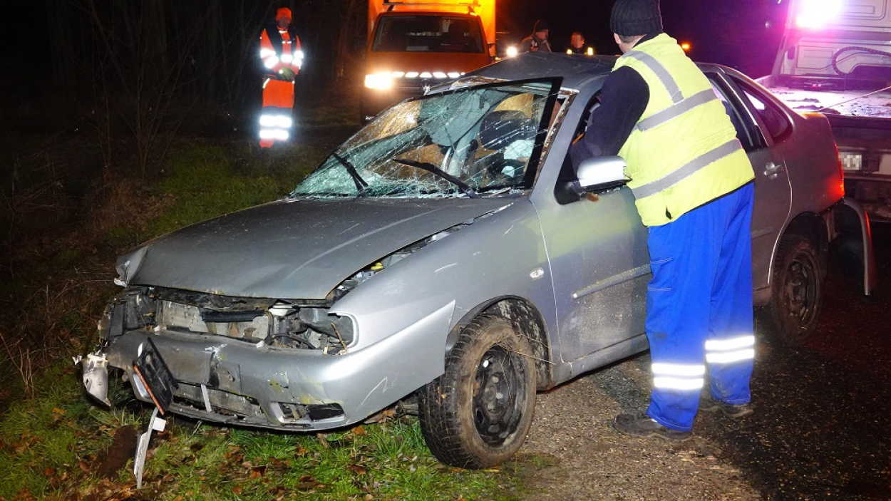 Nyolc kilométeres a torlódás, hármas karambol a 31-es főúton