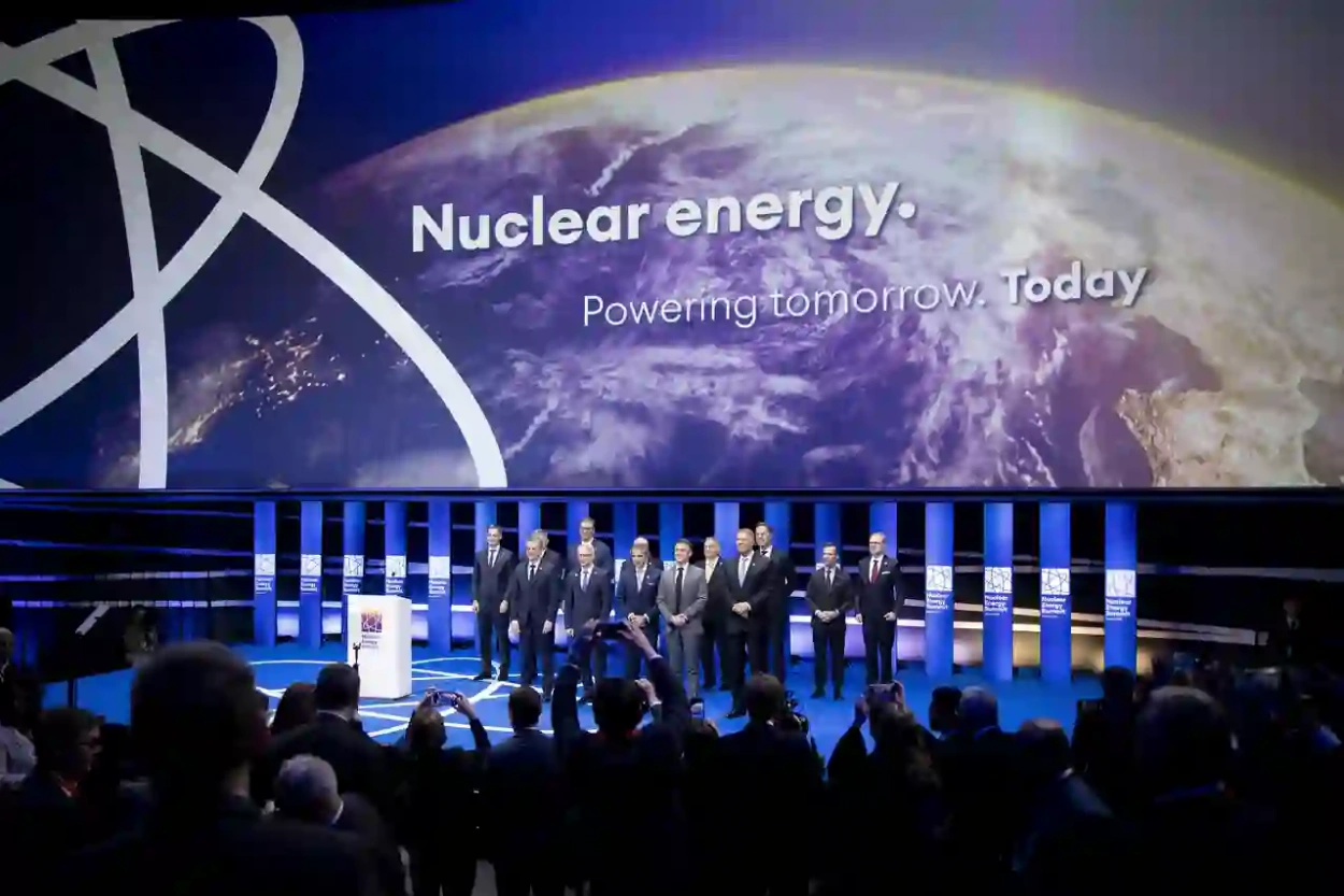Ursula Von Der Leyen tartott beszédet a nukleáris technológiákról