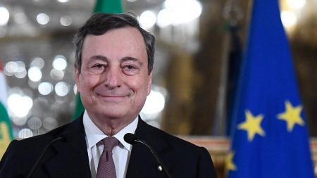  Bizalmat kapott a Draghi-kormány