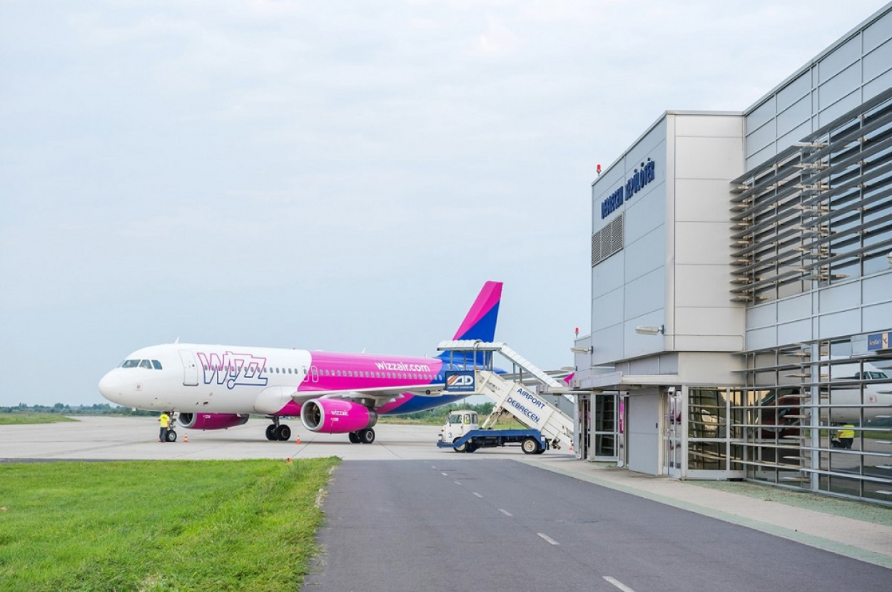 Wizz Air: öt járat indul Debrecenből