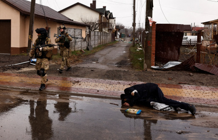  Tankokból kilőhető hústépő fémnyilakkal végezték ki a bucsai civileket