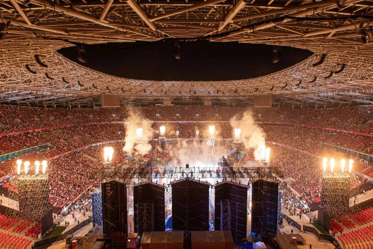Azahriah két milliárdos bevétellel zárta a Puskás Arénában tartott tripla koncertet