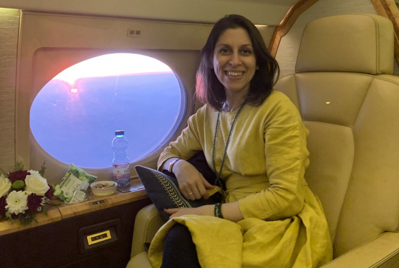 A földi pokol után újra otthon Nazanin Zaghari-Ratcliffe