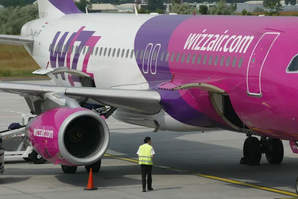 Wizz Air: Felfüggesztett járatok Tel-Avivba 2025-ig