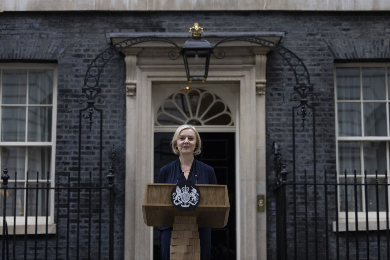 Lemondott Liz Truss brit miniszterelnök