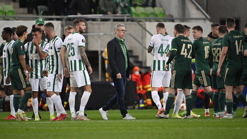 Európa-liga: vége a zöld-fehér álomnak, innentől a becsületpont a cél