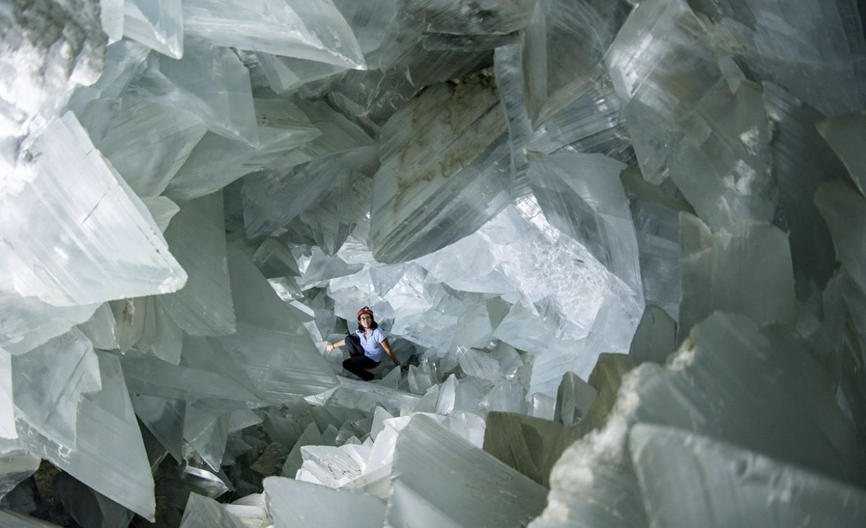 Videón a világ legnagyobb kristálybarlangja