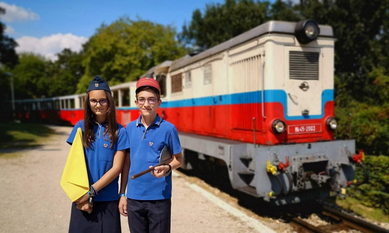 Visszakapták ma a kirándulók a Gyermekvasútat