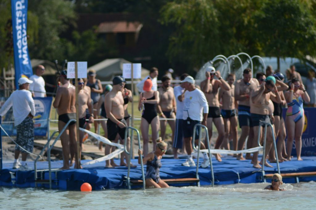 Balaton-átúszás: félárú vasúti vasúti jeggyel lehet utazni Révfülöpre