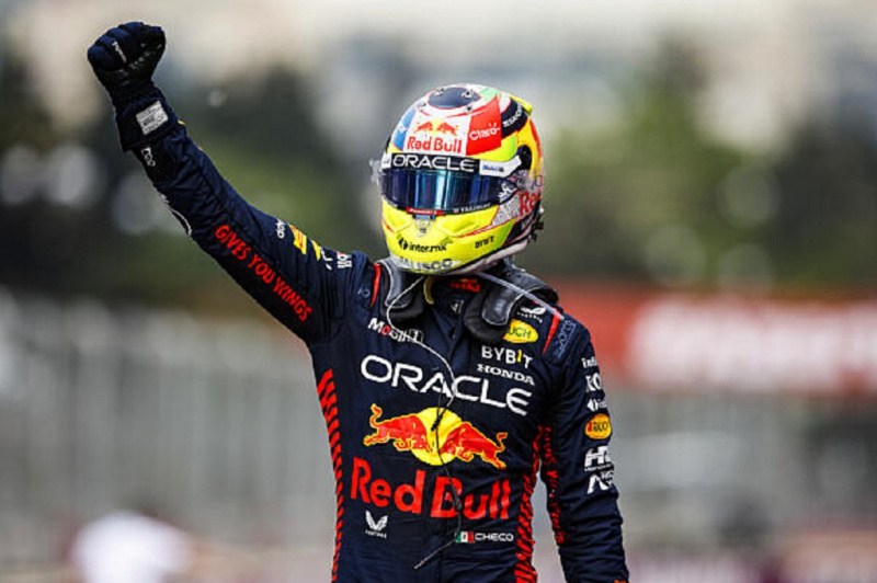 F1: a bakui menő, Sergio Pérez bejelentkezett Max Verstappen kihívójának