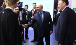Putyin elsöprő győzelmet aratott az orosz választáson